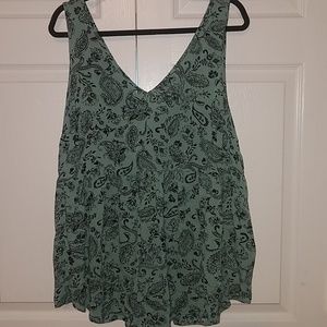 Torrid flowy tank top